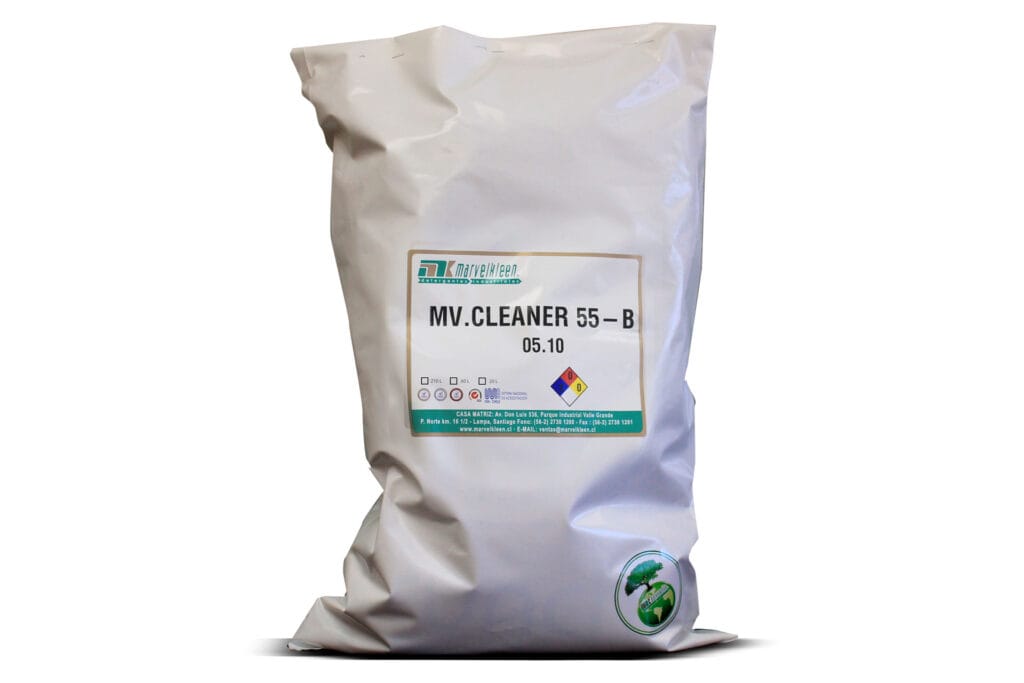 CLEANER 55-B, Detergente en polvo extra concentrado