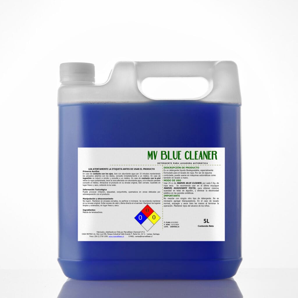 BLUE CLEANER, (DETERGENTE SUPER CONCENTRADO)