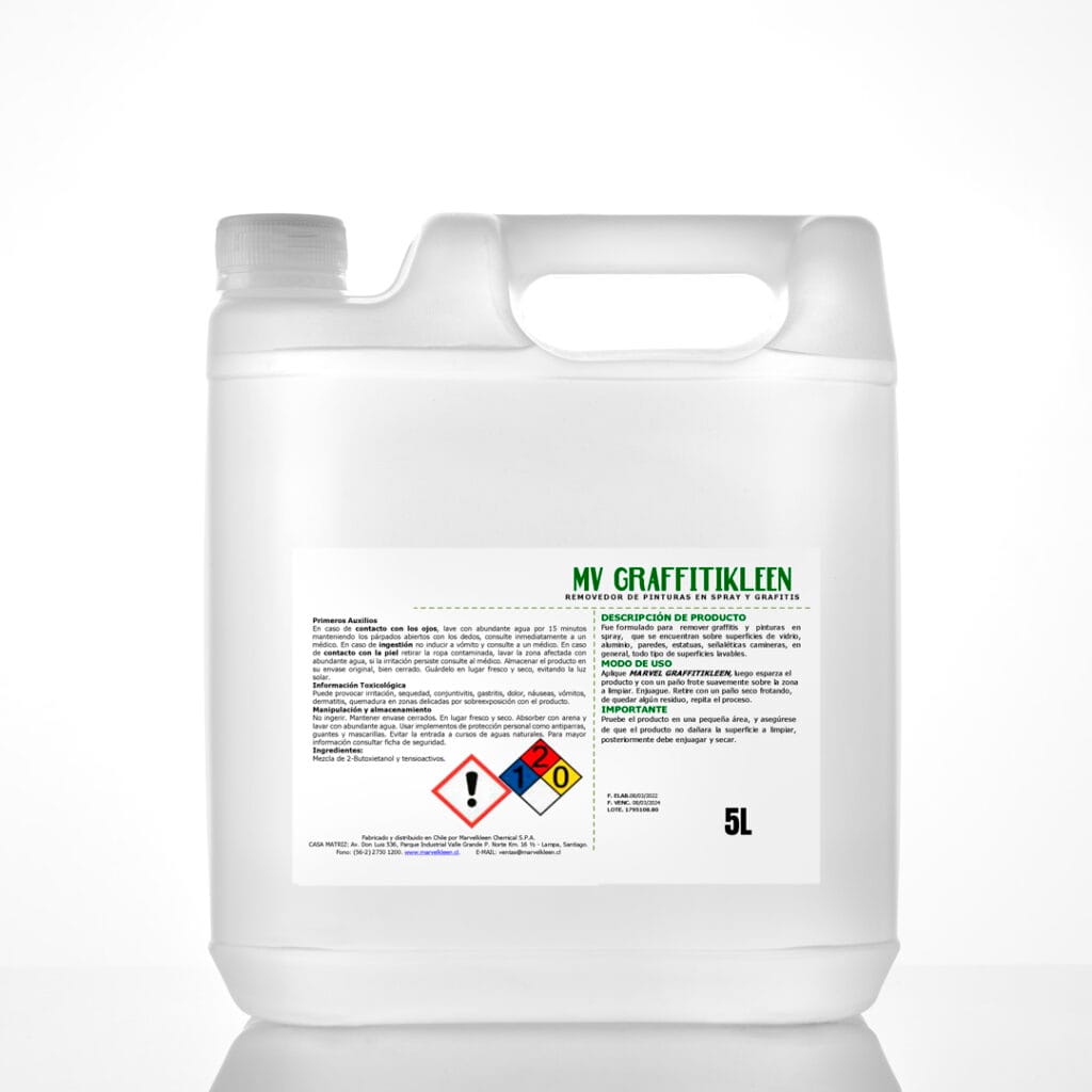 GRAFFITI-KLEEN, (ELIMINADOR DE GRAFITIS)