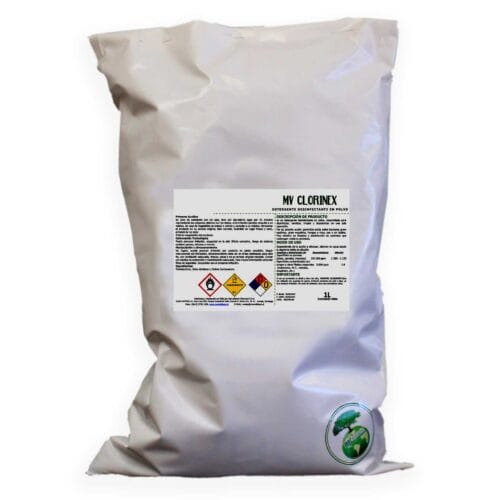 CLORINEX , (CLORO CON DETERGENTE EN POLVO, 32.500 ppm)